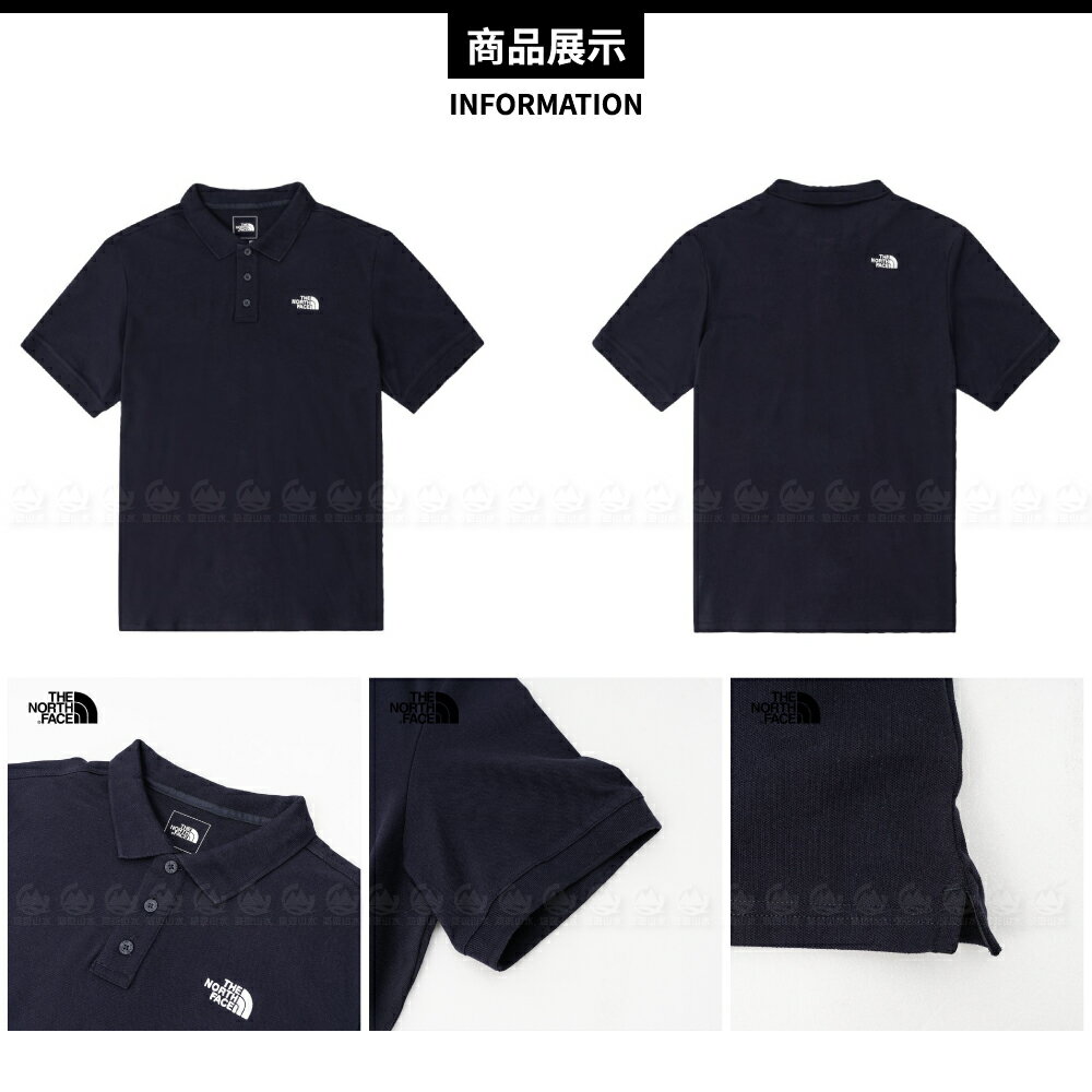 【The North Face 男 LOGO POLO衫《深藍》】5B1O/透氣短袖/半襟衫/運動衣/休閒衫 - 悠遊山水戶外生活館 | Rakuten樂天市場