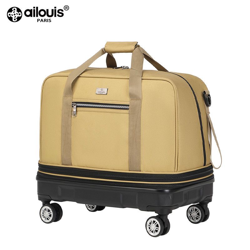158航空托運包 超輕旅行袋萬向輪大容量行李袋可折疊登機PC行李箱
