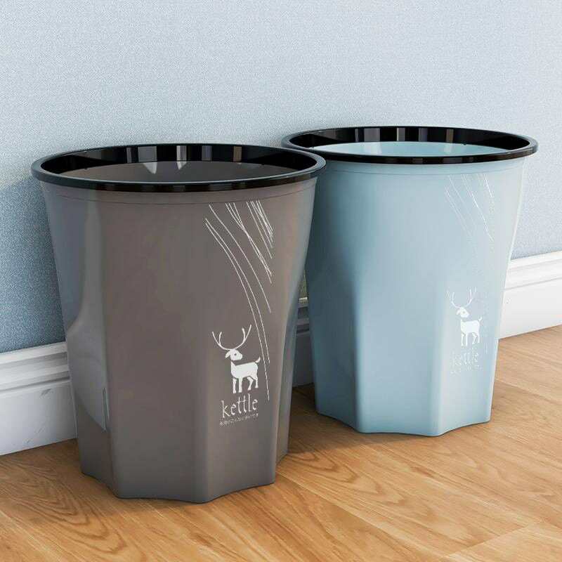 垃圾桶大口徑垃圾桶家用大號廚房廚余分類客廳創意宿舍廁所臥室衛