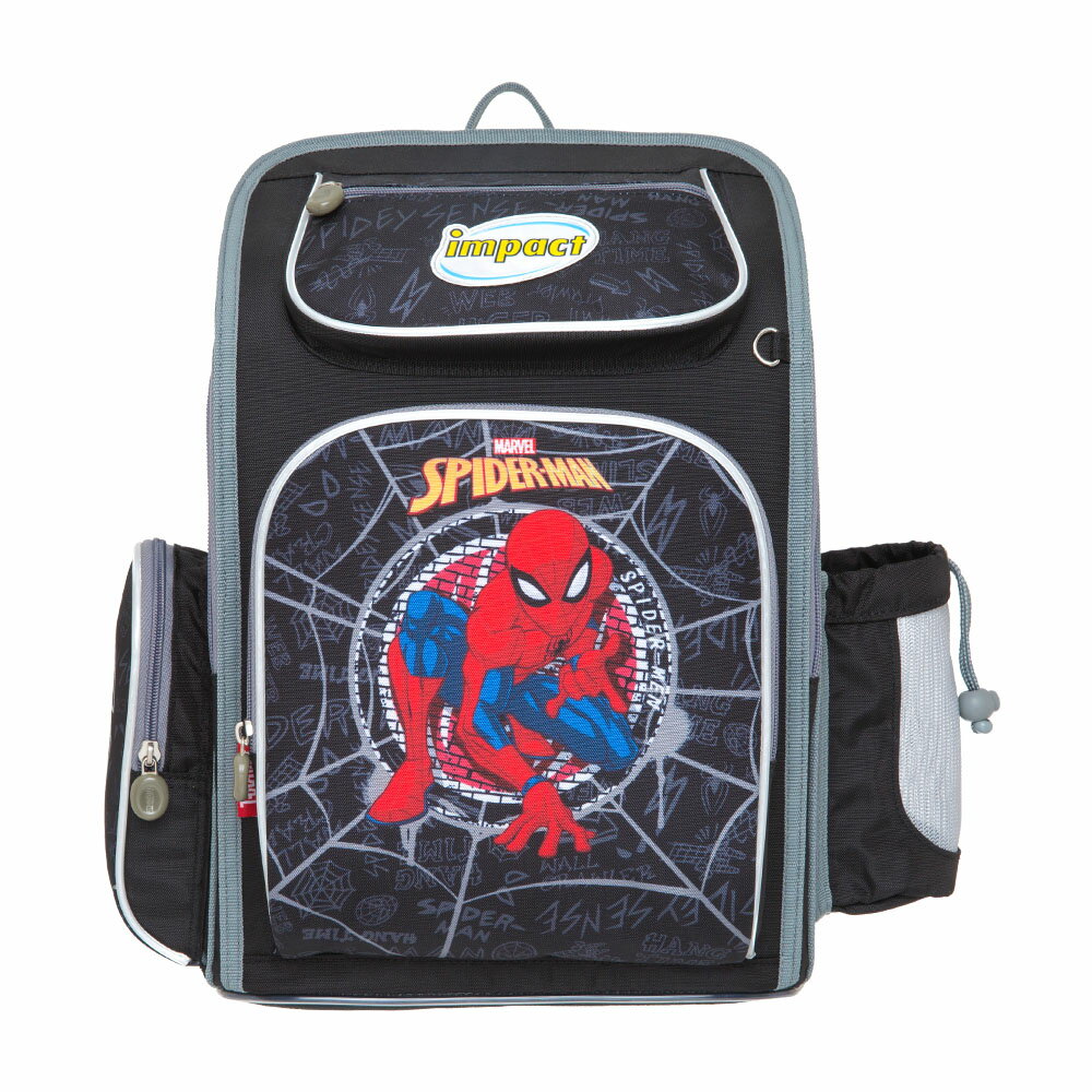【IMPACT】怡寶 蜘蛛人 新一代標準型輕量護脊書包 /個 IMMVSD701BK