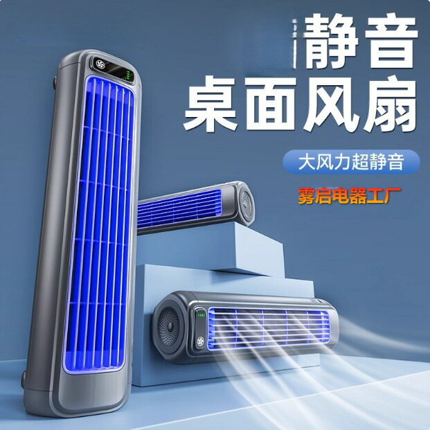 超靜音迷你便攜式辦公家用usb充電空氣迴圈扇壁掛式製冷空調扇【Snowbelle優選】