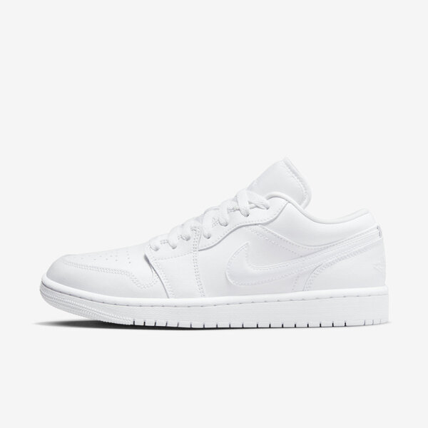 Nike Wmns Air Jordan 1 Low [DV0990-111] 女 運動休閒鞋 低筒 舒適 AJ1 全白