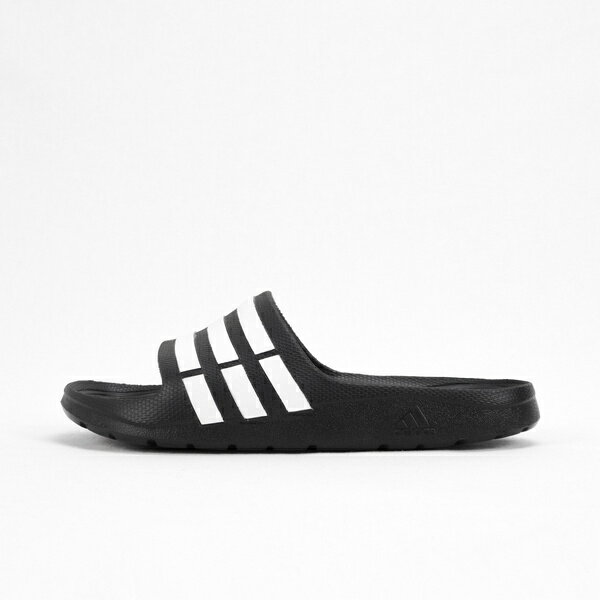 Adidas Duramo Slide [G15890] 男女 運動 涼鞋 拖鞋 休閒 舒適 輕量 黑 白 愛迪達