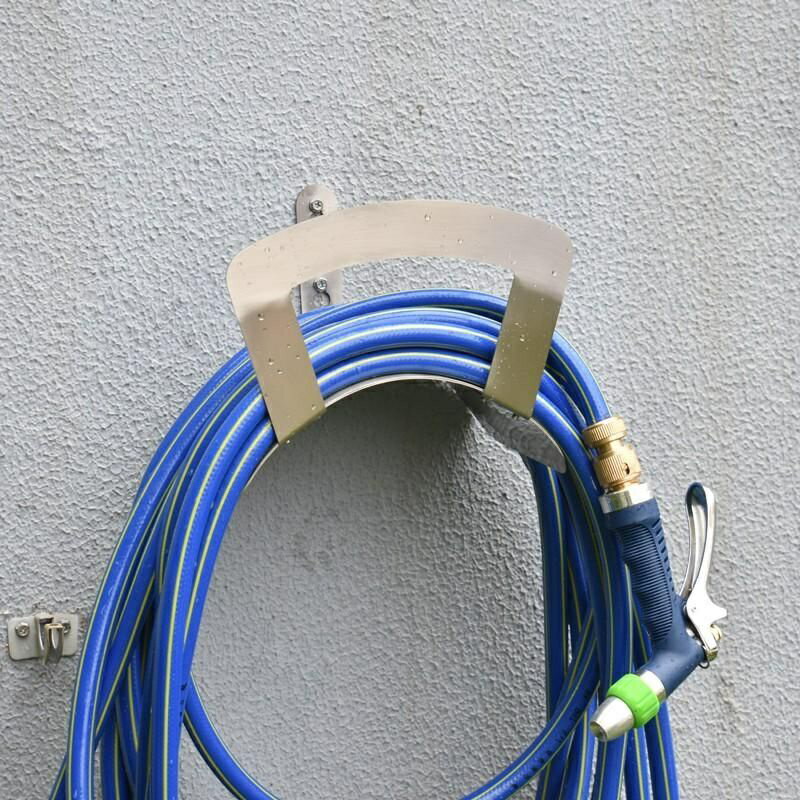 免運 納架繞管架洗車水管架繞管器家用卷管器 壁掛架洗車水管收納架子 特價出 可開發票