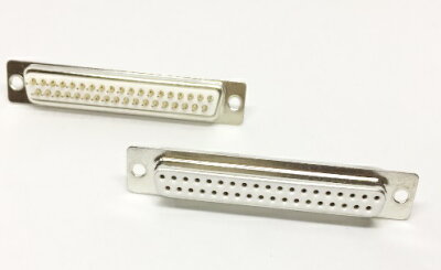 E04-37P D型37P 母座 插板180°/ D-SUB 焊板 / 插板式 接頭-5入/包 (含稅)【佑齊企業 iCmore】