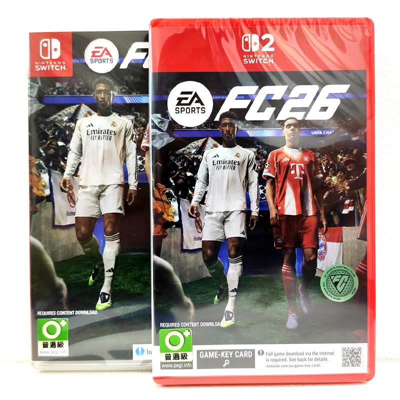 點數11%｜任天堂 Switch2 NS2 EA SPORTS FC 26 中英文版
