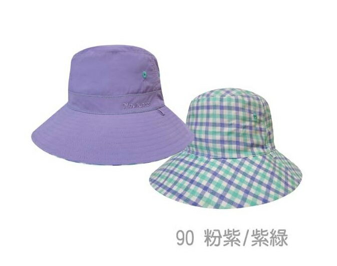【【蘋果戶外】】山林 11H30 90 粉紫/紫綠 透氣 抗UV 雙面帽 防風.防撥水 遮陽帽 防曬帽 Mountneer