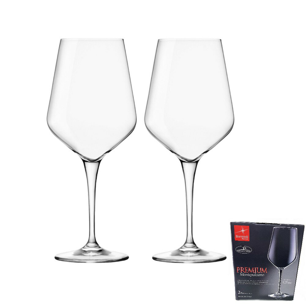 Bormioli Rocco 無鉛水晶紅酒杯禮盒組 550ml 金益合玻璃器皿