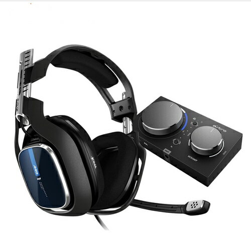 羅技ASTRO A40 電競耳機麥克風第二代+混音擴大器組-幻影黑 / 組【CUBE卡最高10%回饋】