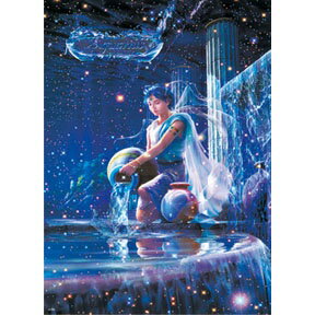 P2 - HM520-046 浪漫星座系列-水瓶座夜光拼圖520片