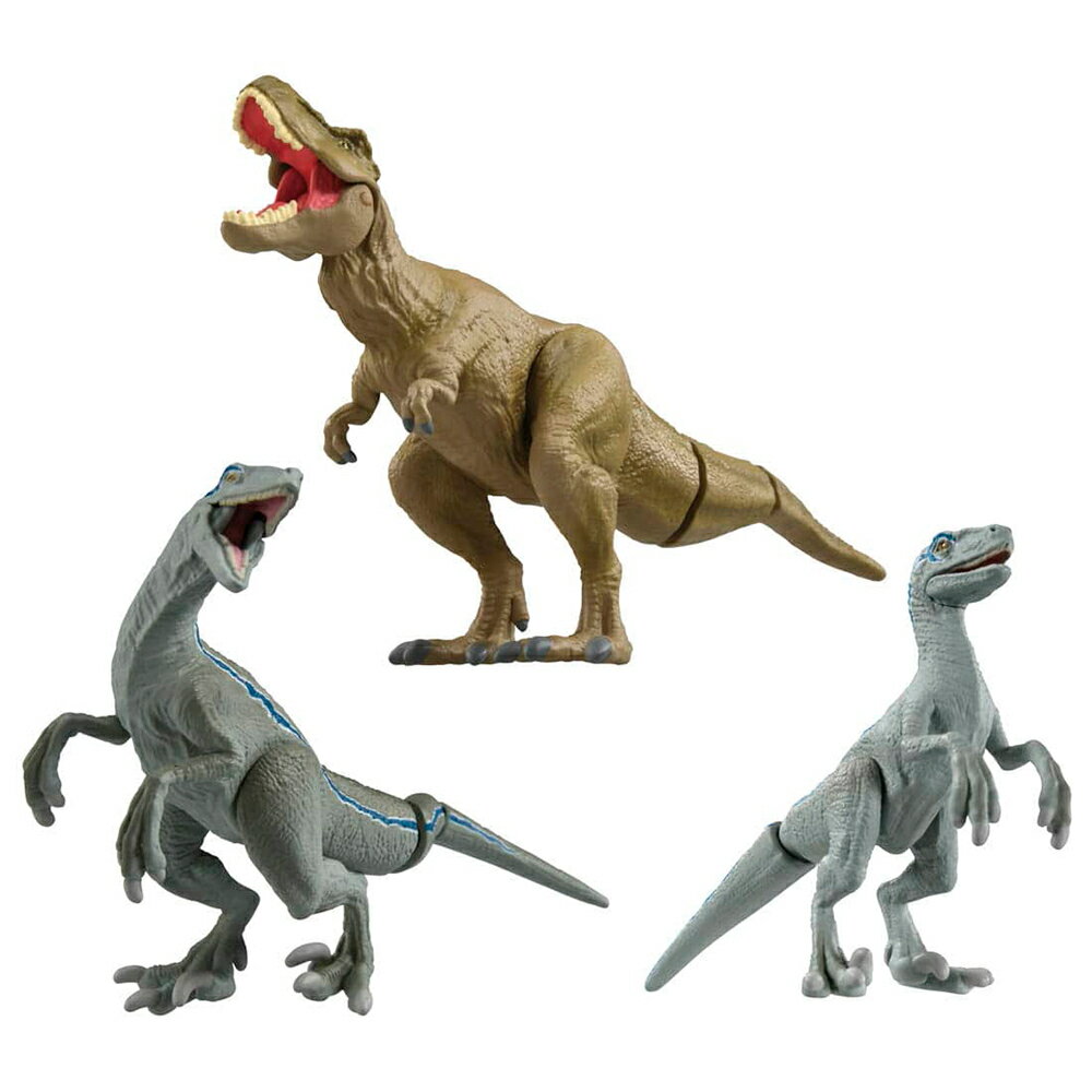 【Fun心玩】AN29899 新英雄套組 ANIA 多美動物 侏羅纪世界 暴龍 迅猛龍 恐龍 模型 玩具 生日禮物