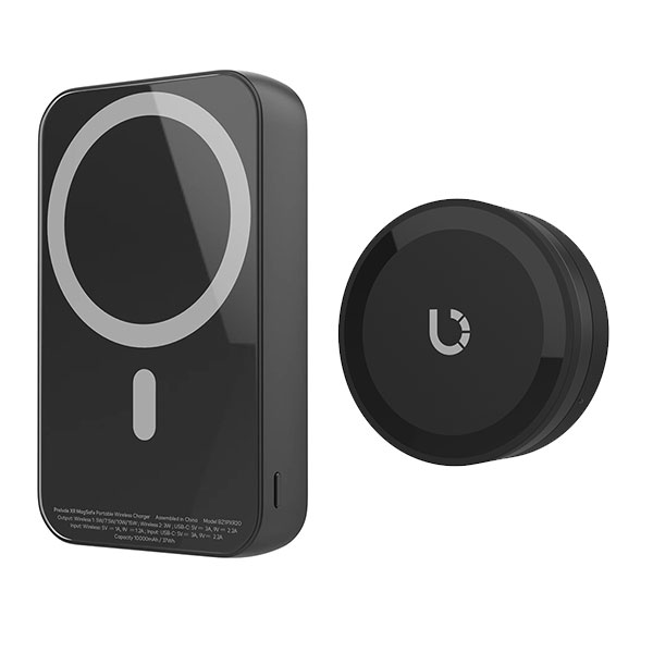 《預購1月底出貨》【BEZALEL 倍加能 】【組合】Prelude XR+XS MagSafe 無線磁吸充電器 10,000mAh