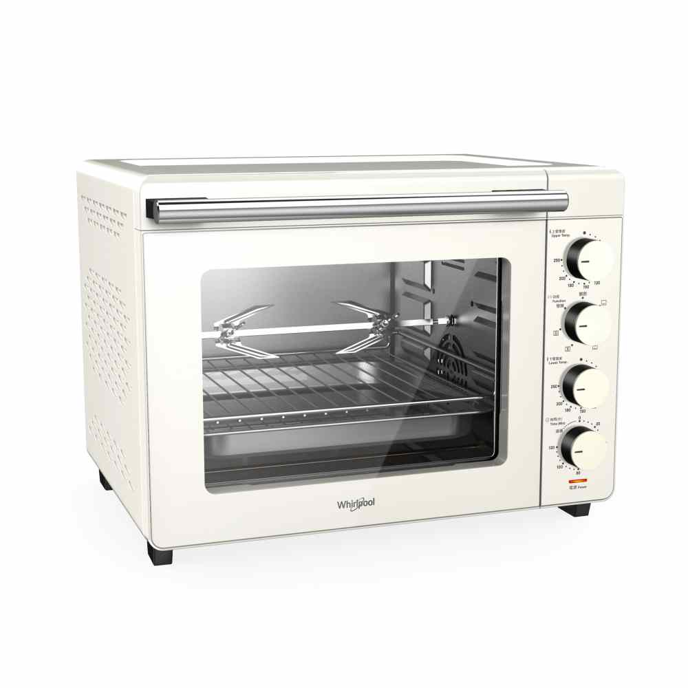 【Whirlpool 惠而浦】30L雙溫控旋風烤箱 (WTOM306W)