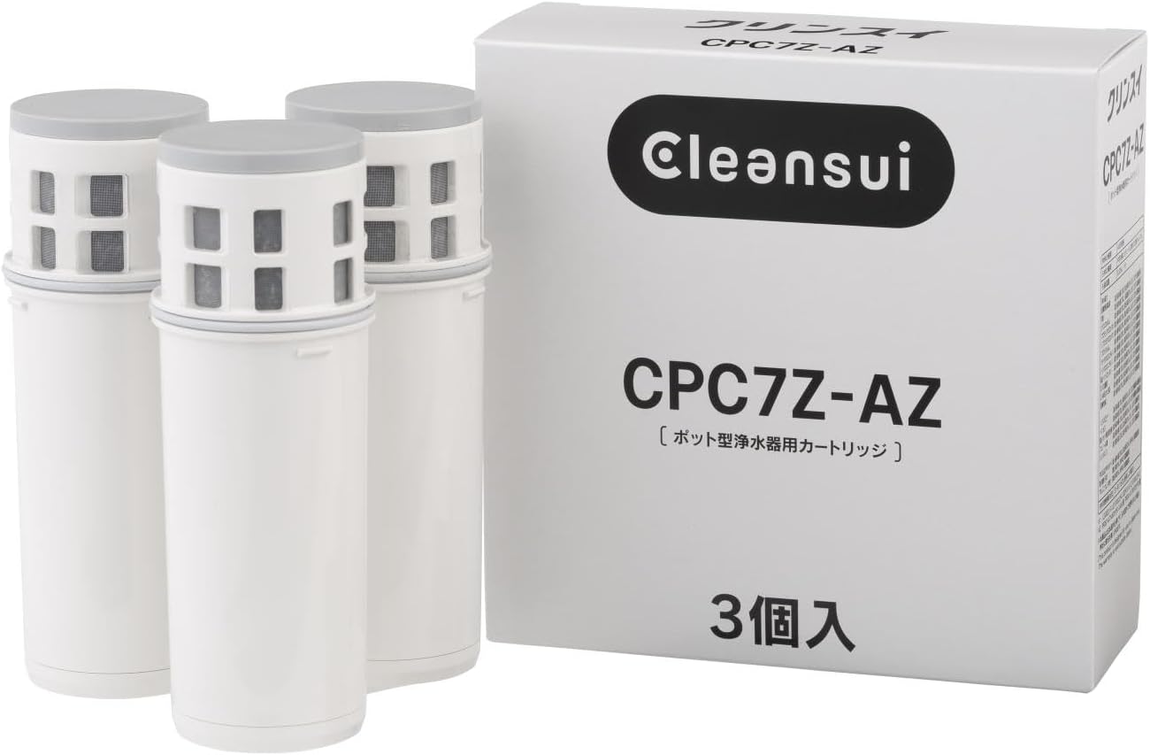 [5東京直購] Cleansui CPC7Z-AZ 淨水器 濾芯 3入 濾心 同CPC7W / CPC7E 適 CP系列 濾水壺