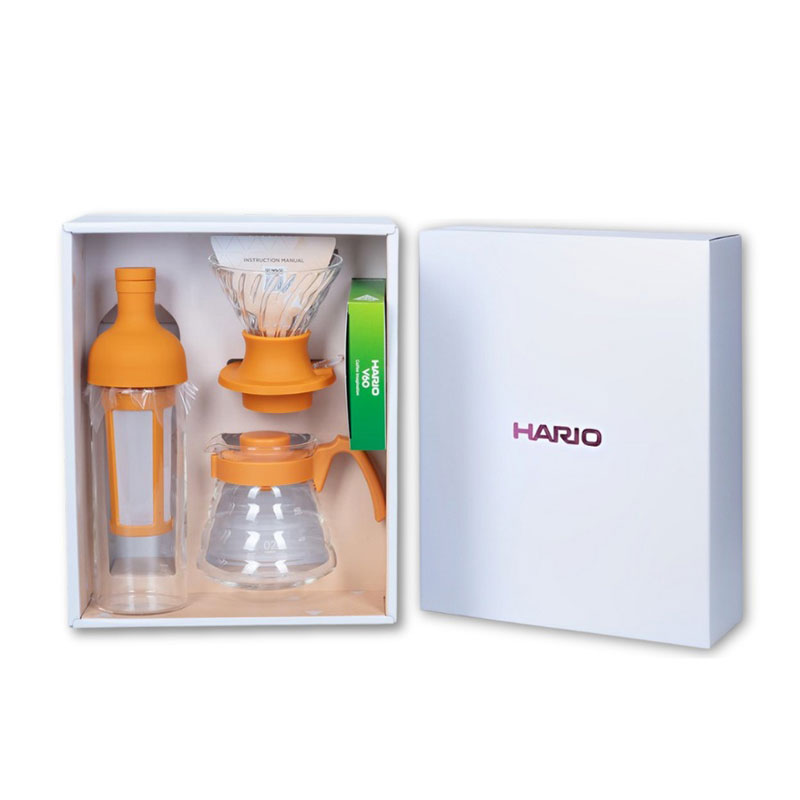 《HARIO》ASIA限量版手沖咖啡禮品套組(ASCG-7404-MA-EX)（限量版顏色)
