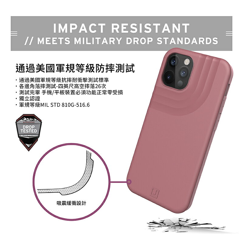 U UAG 耐衝擊 防摔 保護殼 手機殼 防摔殼 適用於iPhone12 pro max mini 3