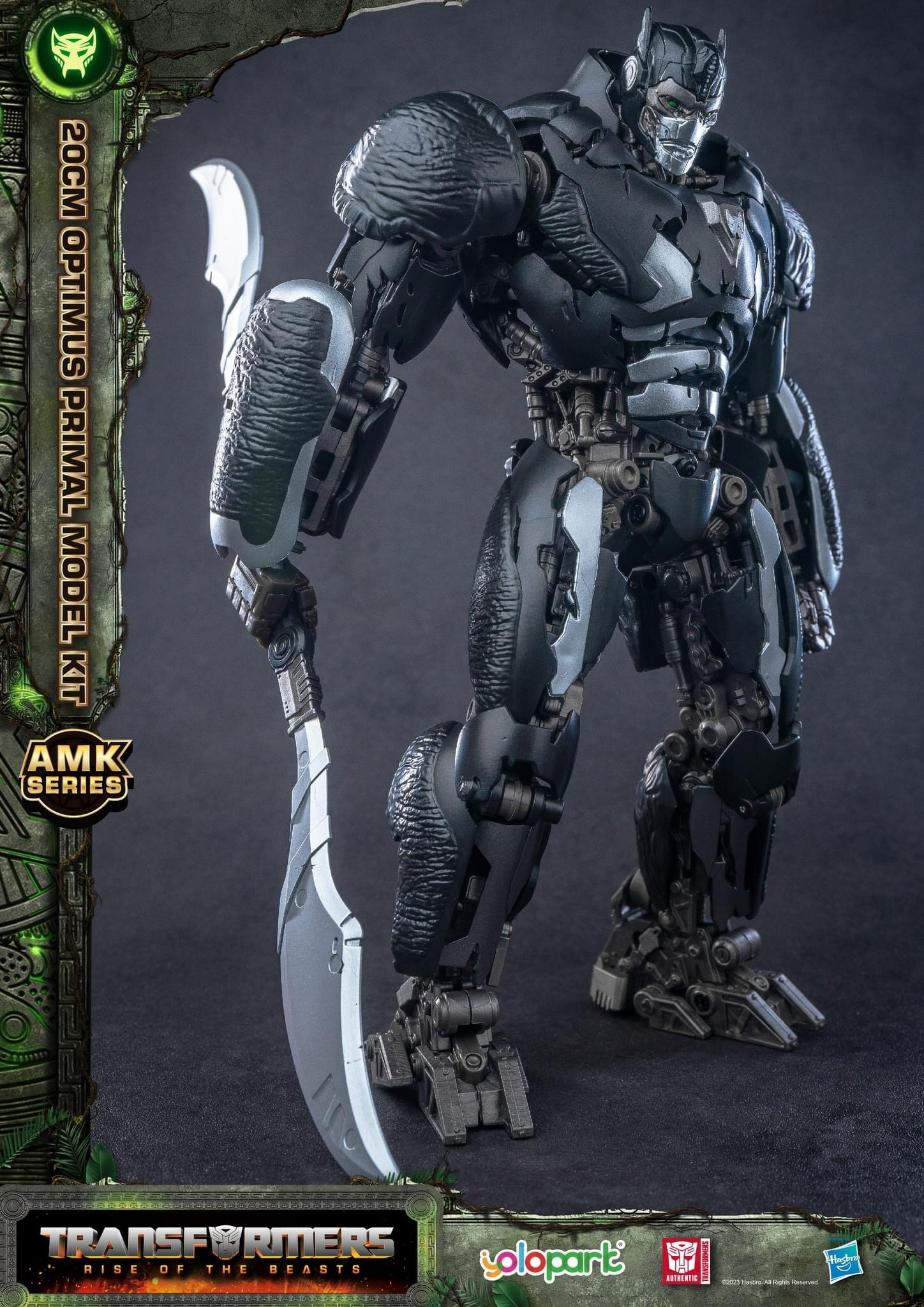 變形金剛人物模型推薦到送變形金剛紀念卡《TRANSFORMERS 變形金剛》萬獸崛起-AMK 金剛王 東喬精品百貨就在東喬精品百貨商城推薦變形金剛人物模型