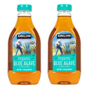 【10%點數回饋】Kirkland Signature 科克蘭 有機龍舌蘭糖漿 1.02 公斤 X 2 瓶
