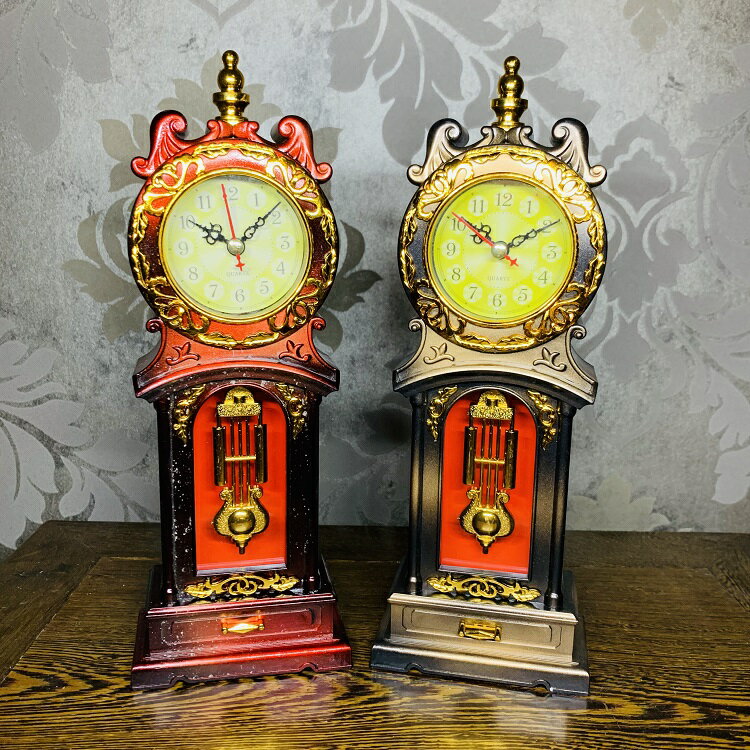 The fate家 落地鐘客廳歐式復古時鐘座鐘立式禮品鐘時鐘大氣立鐘
