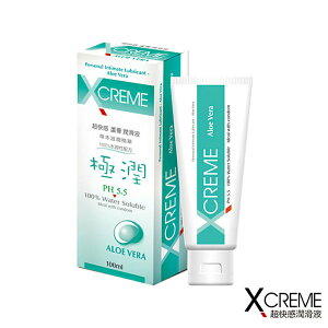 [漫朵拉情趣用品]X-CREME 超快感水溶性潤滑液系列 蘆薈潤滑液100ml DM-9171108