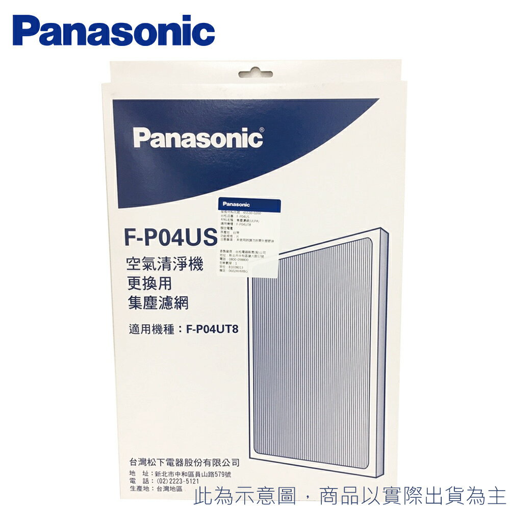 Panasonic 國際牌 F-P04US ULPA濾網 適用F-P04UT8
