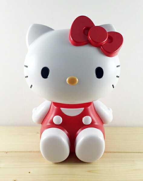 【震撼精品百貨】Hello Kitty 凱蒂貓 LED檯燈-紅(裝電池)#73145 震撼日式精品百貨