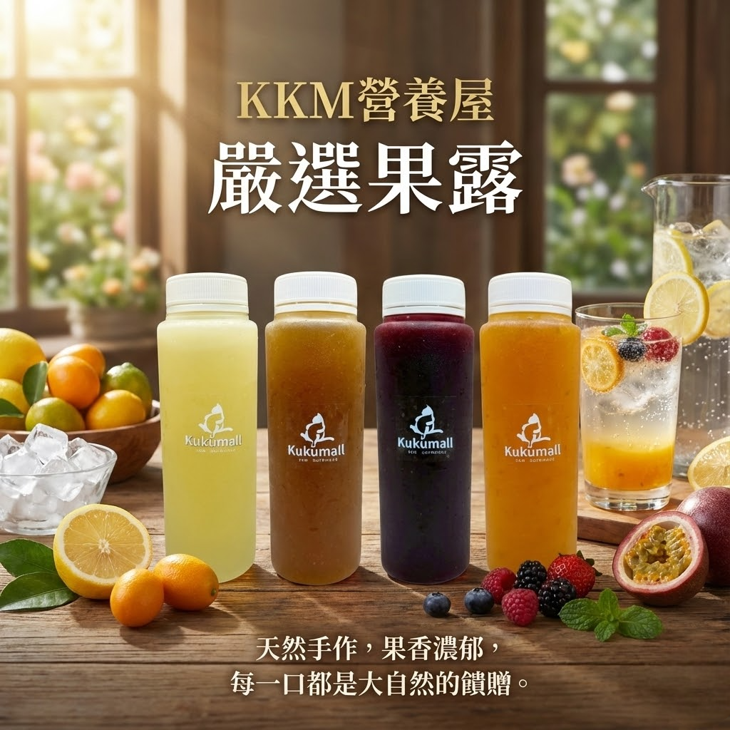 【KKM營養屋】 水果果露 650g  台灣水果 小農 水果 果漿 糖漿 調飲 金桔金棗 梅子 洛神花 檸檬