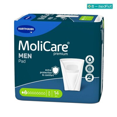 安加適 男用頂級無憂墊-舒適尿杯 (14片/包)【杏一】