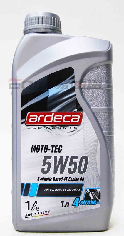 ARDECA MOTO-TEC 5W50 4T 合成機油 機車用【APP下單9%點數回饋】