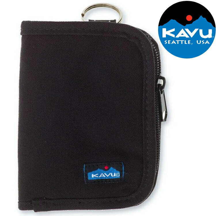 KAVU Zippy Wallet 2合1休閒錢包/可拆式錢包 961-20 黑