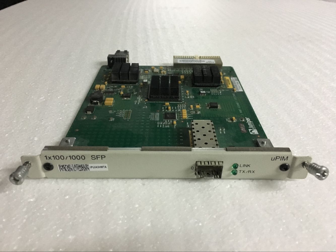 Juniper JXU-1SFP-S 1SFP光口模組 SSG-550M 320M J6350 原裝拆機
