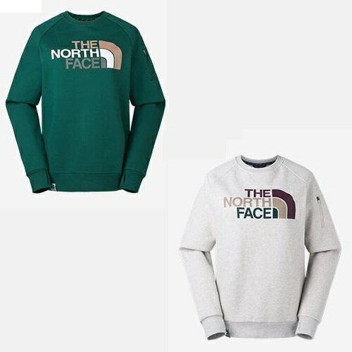 [ THE NORTH FACE ] Logo圓領刷毛保暖T恤 / NF0A3L6U
