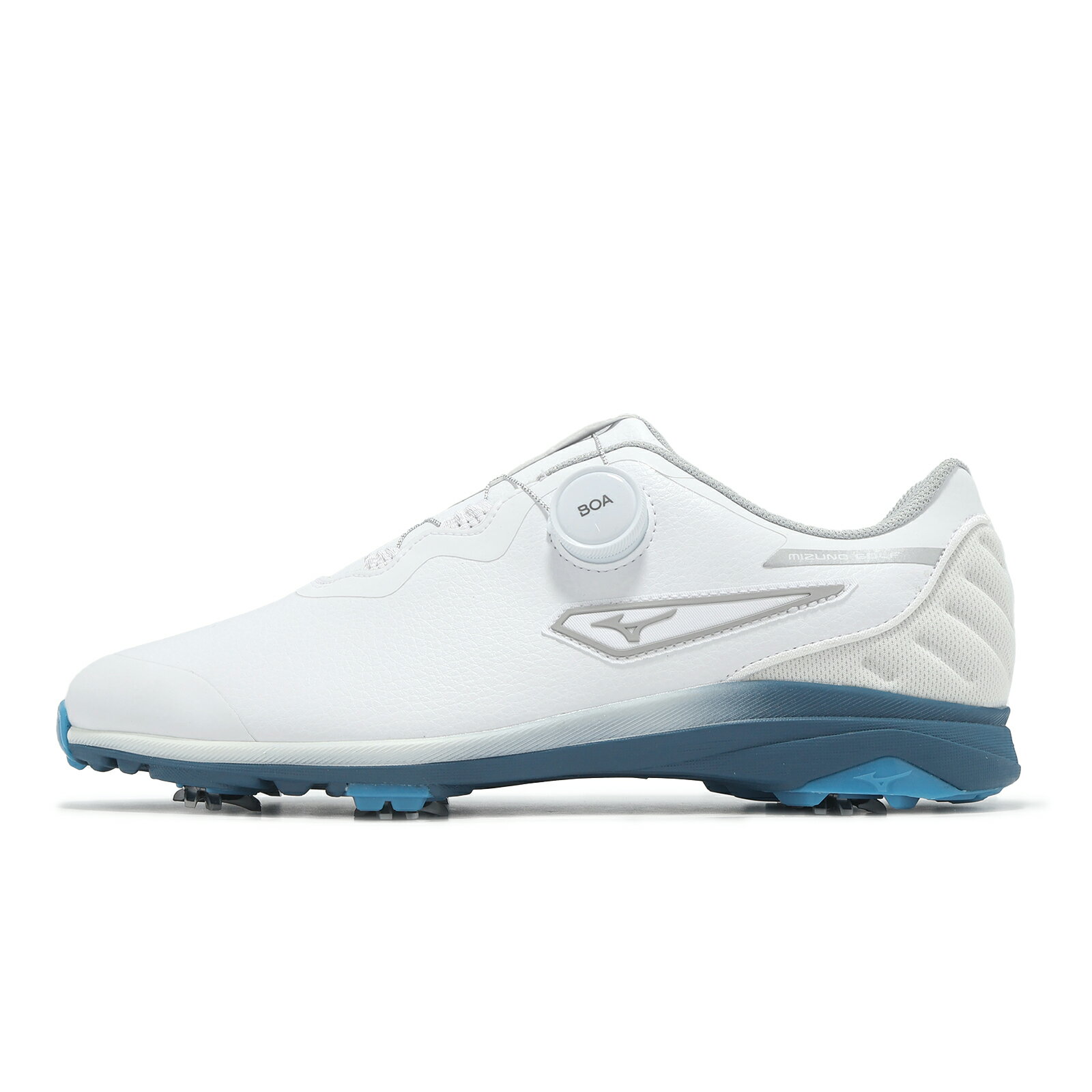 Mizuno 高爾夫球鞋 Nexlite Ultrawide Boa 5E 男鞋 超寬楦 白 旋鈕 運動鞋 美津濃 51GQ2420-22