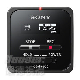 
  【曜德視聽】SONY ICD-TX800 輕薄數位錄音筆 16GB 一鍵即錄 ★免運★送絨布收納袋★
開箱文