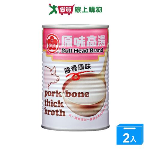 牛頭牌原味高湯豚骨風味411ml【兩入組】【愛買】