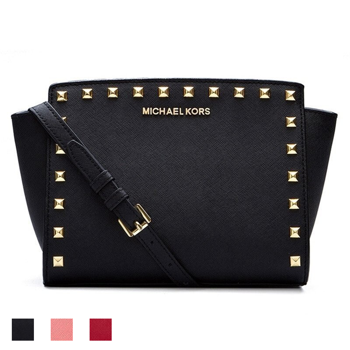 精選★Michaelkors十字紋牛皮單肩斜跨包 斜背包30T3GSMM2L   ~【夏日美包★菲尼斯 國際精品↘3折起】