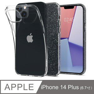 【愛瘋潮】免運 手機殼 防撞殼 SGP / Spigen iPhone 14 Plus (6.7吋) Liquid Crystal 手機保護殼【APP下單最高22%點數回饋】