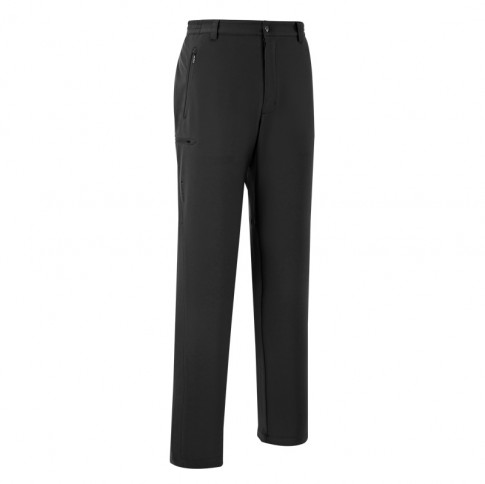 【【蘋果戶外】】山林 52S09 01 黑 男 輕量防風 SOFT SHELL 合身褲 軟殼褲內層磨毛保暖褲秋冬褲 Mountneer