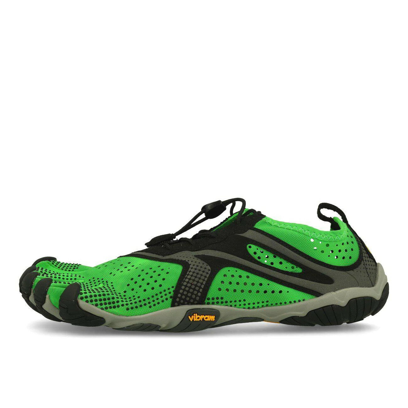 《Vibram Fivefingers》黃金大底五趾鞋-路跑-V-RUN-20M7003 Green /Black(男)