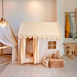 韓國ins兒童帳篷 室內游戲屋公主城堡寶寶房子玩具男女孩分床神器