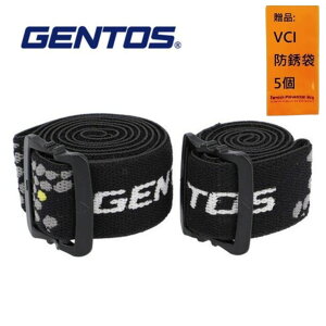 【Gentos】頭燈用防滑頭帶 25mm SB-225 尺寸：25 x 400 mm(頂部)、25 x 650 mm(側面)