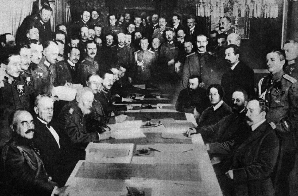 Posterazzi Treaty Of Brest Litovsk Nmeeting Between Russian And The   1113e8a8b054ab3a2959ed 