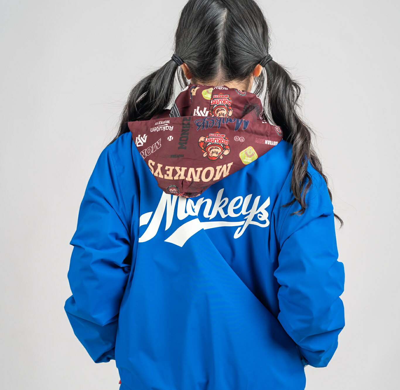 Rakuten Monkeys 印花連帽棒球外套 2