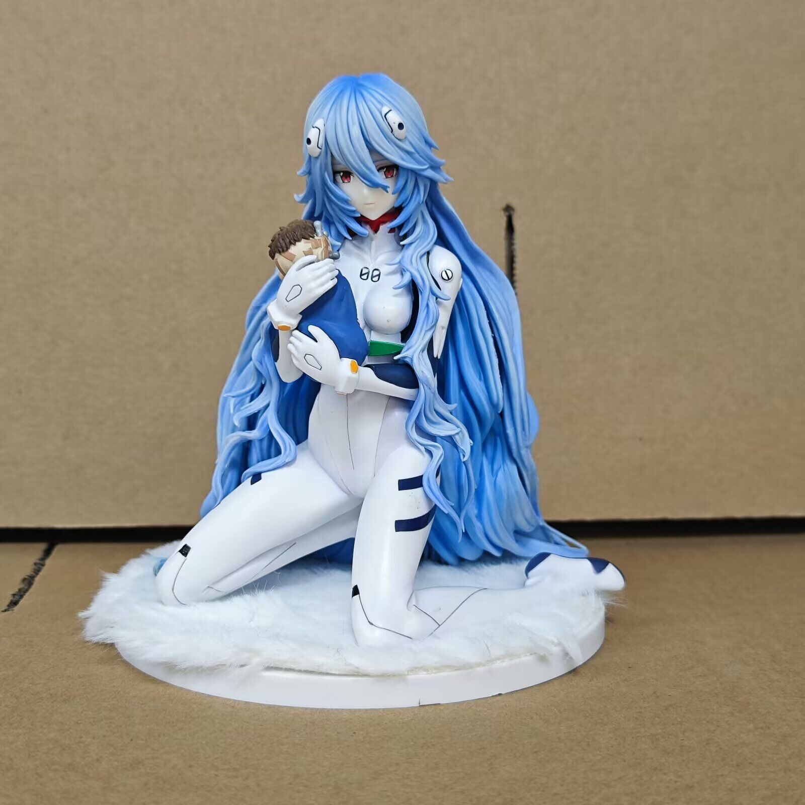 EVA 劇場版 跪姿凌波麗 周邊 景品 動漫手辦 模型擺件 公仔