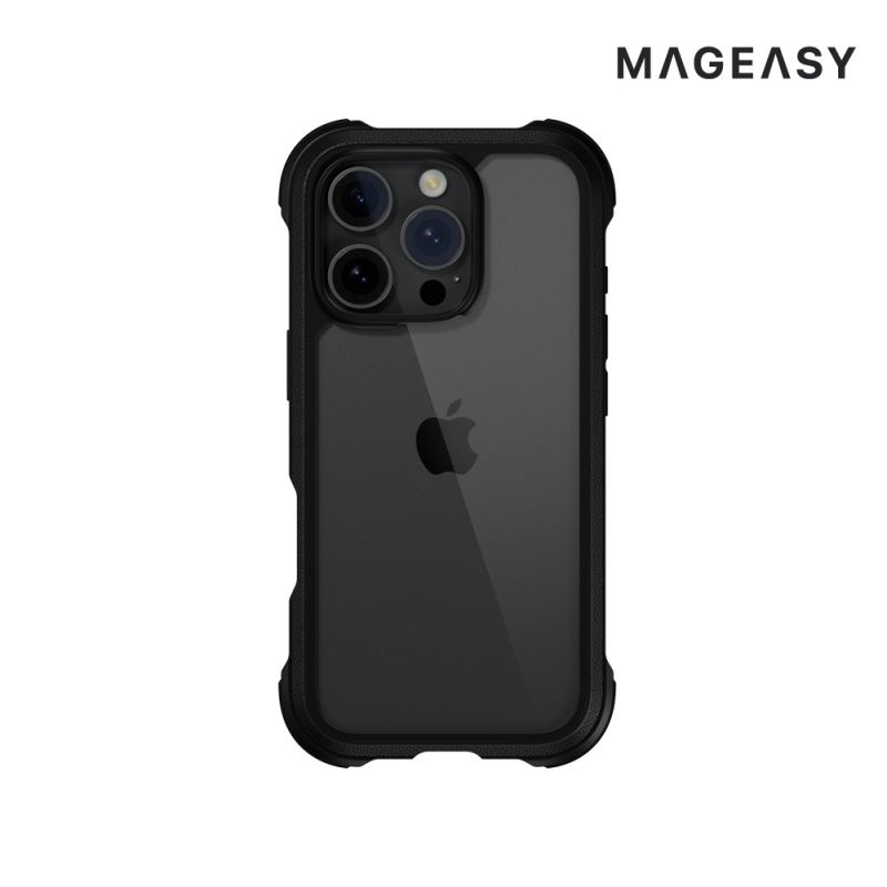 MAGEASY Apple 蘋果 iPhone 16 Pro Max 6.9吋 Odyssey 超軍規防摔手機殼 保護殼 保護套 防摔殼 軍規防摔認證【愛瘋潮】