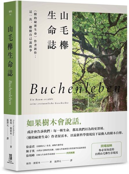 山毛櫸生命誌：《樹的祕密生命》作者新作：這一次，聽樹自己說故事【城邦讀書花園】