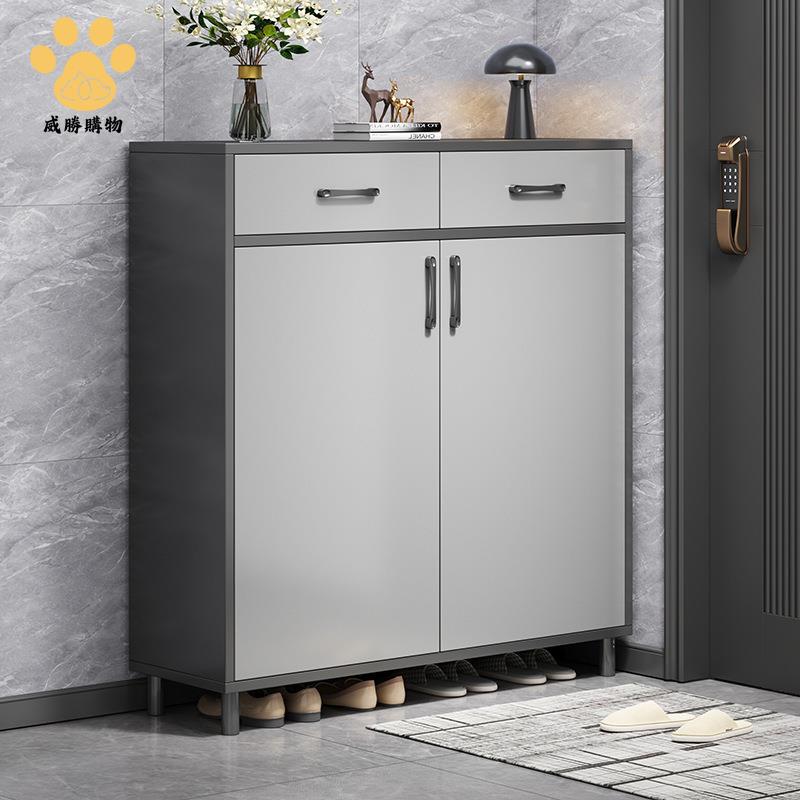 免運 可開發票！鞋櫃家用門口 簡約現代收納儲物玄關櫃經濟小入戶 大容量多功能 鞋架WW9/22