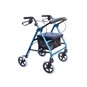 【耀宏】鋁合金四輪車 YH132-2 帶輪型助步車 ★附可取下購物帆布袋