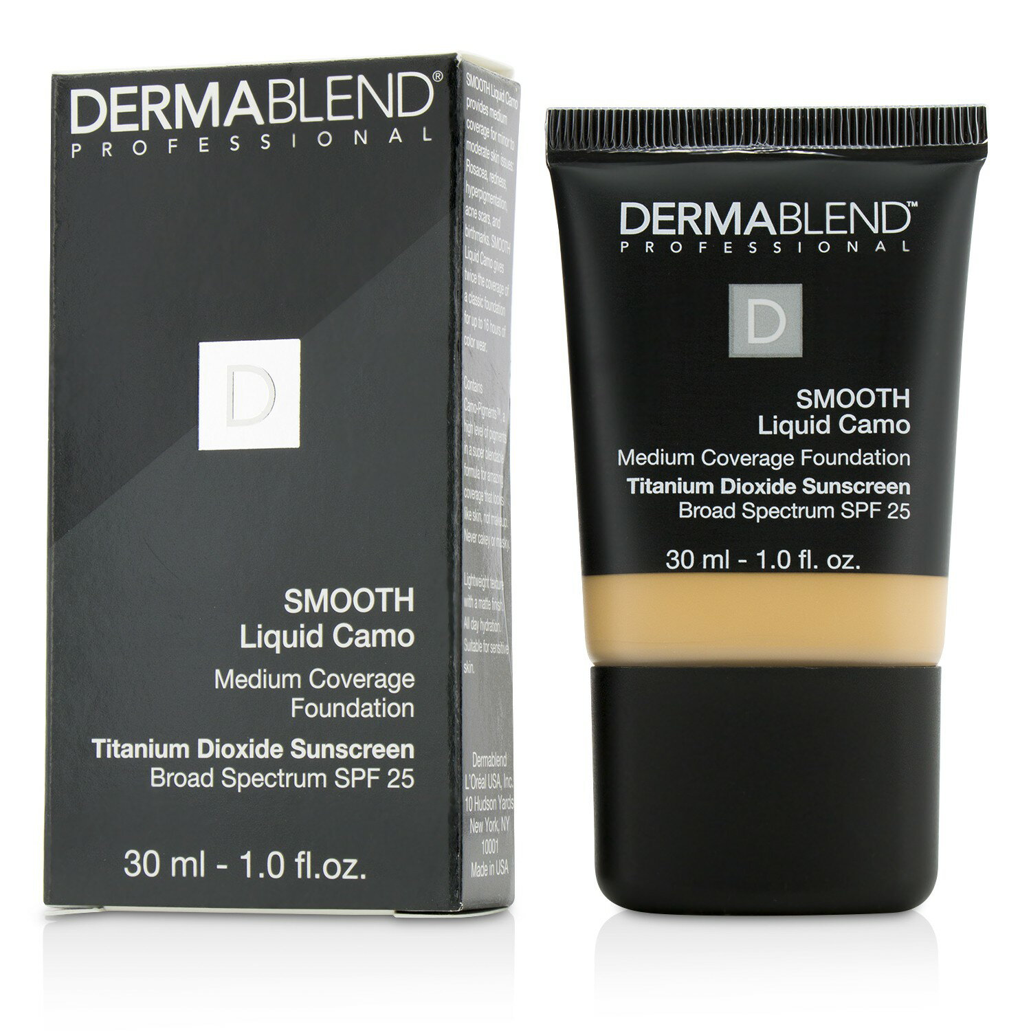 皮膚專家 Dermablend - 柔滑粉底液 SPF 25 Smooth Liquid Camo Foundation SPF 25(中等覆蓋)