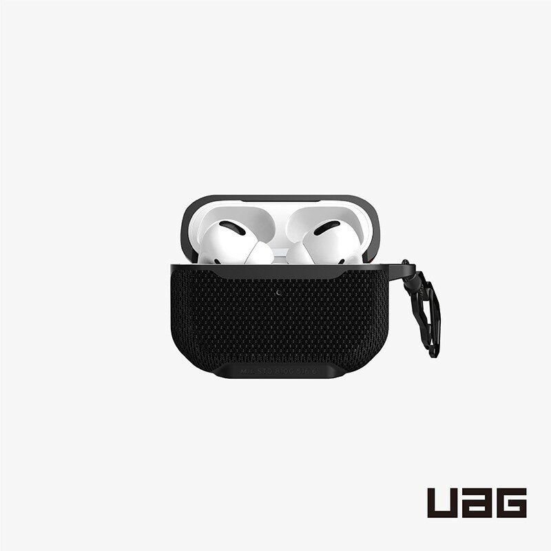 強強滾p-【UAG】AirPods Pro 耐衝擊保護殼-軍用黑